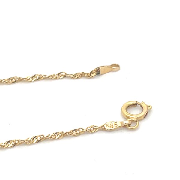 14k geelgouden ketting - Afbeelding 4