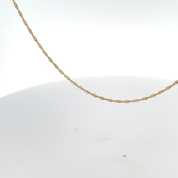 14k geelgouden ketting - Afbeelding 2