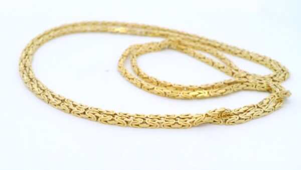 14k geel gouden koningsketting - Afbeelding 3